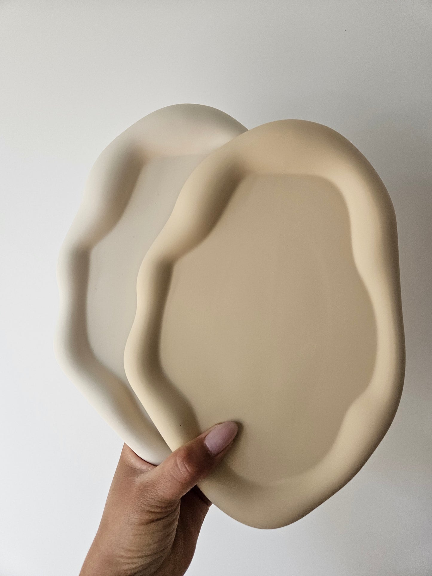 Oval Cloud Tray