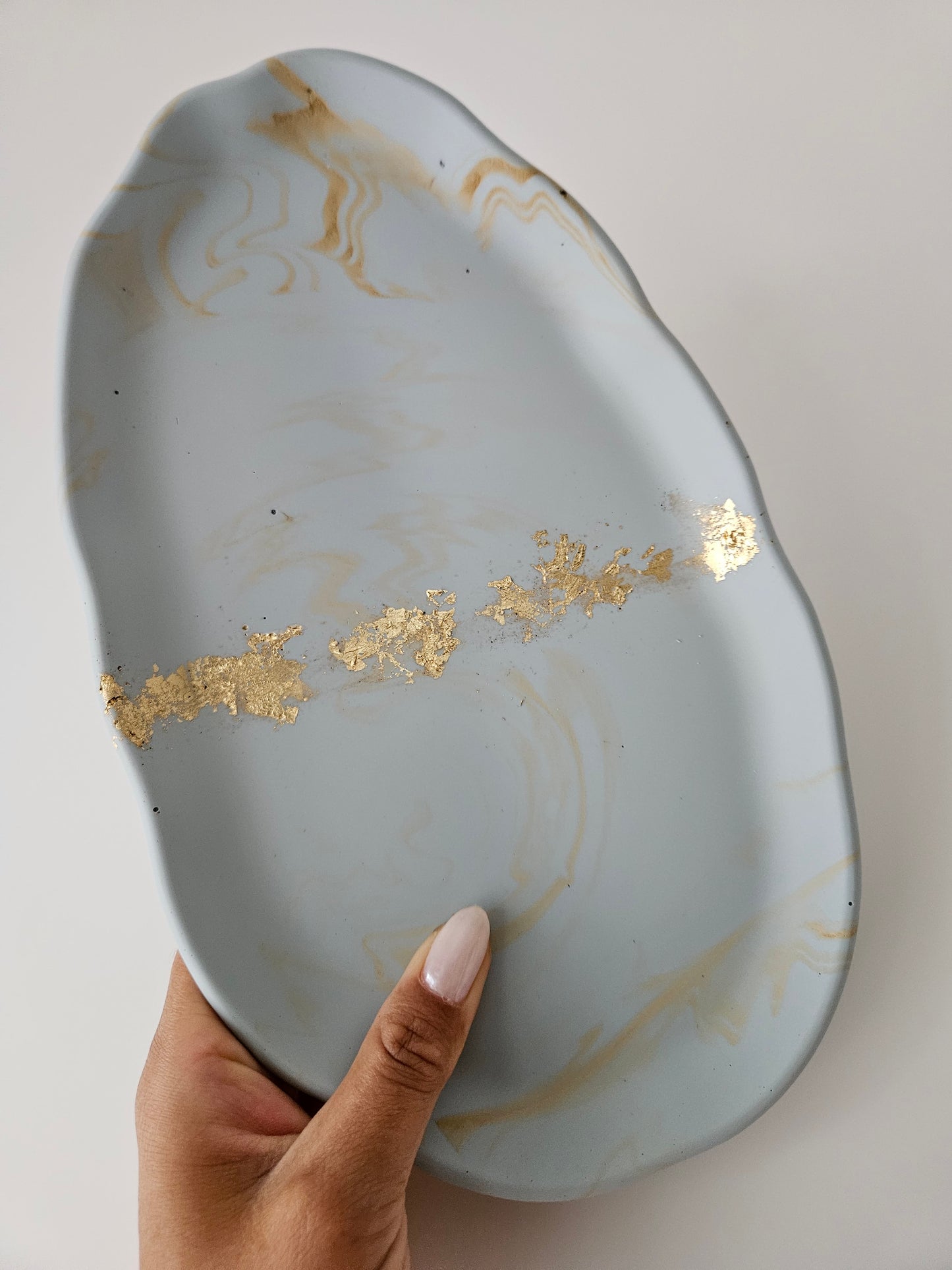 Irregular Oval Tray