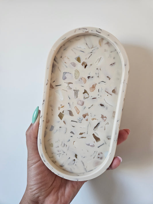 Crushed Shell Trinket Tray